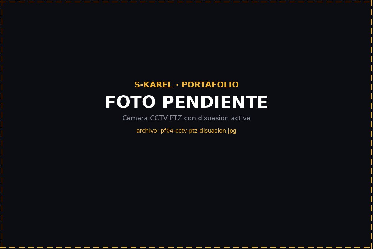Seguridad & Disuasión — proyecto 1