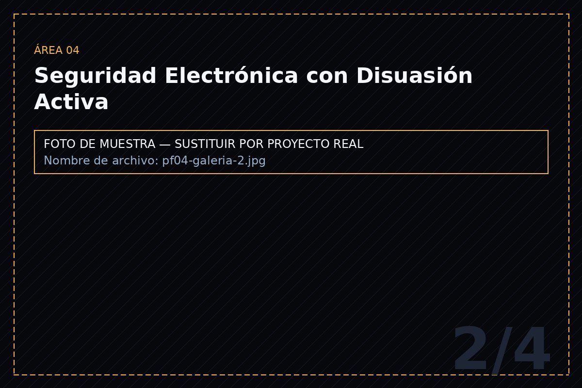 Seguridad & Disuasión — proyecto 2
